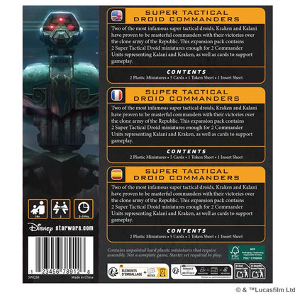 Star Wars Legion Super Tactical Droid Commanders