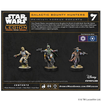 Star Wars Legion Galactic Bounty Hunters