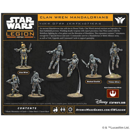 Star Wars Legion Clan Wren Mandalorians
