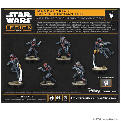 Star Wars Legion Mandalorian Super Commandos