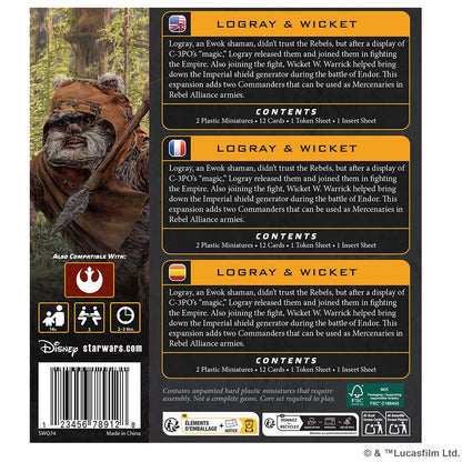 Star Wars Legion Logray & Wicket