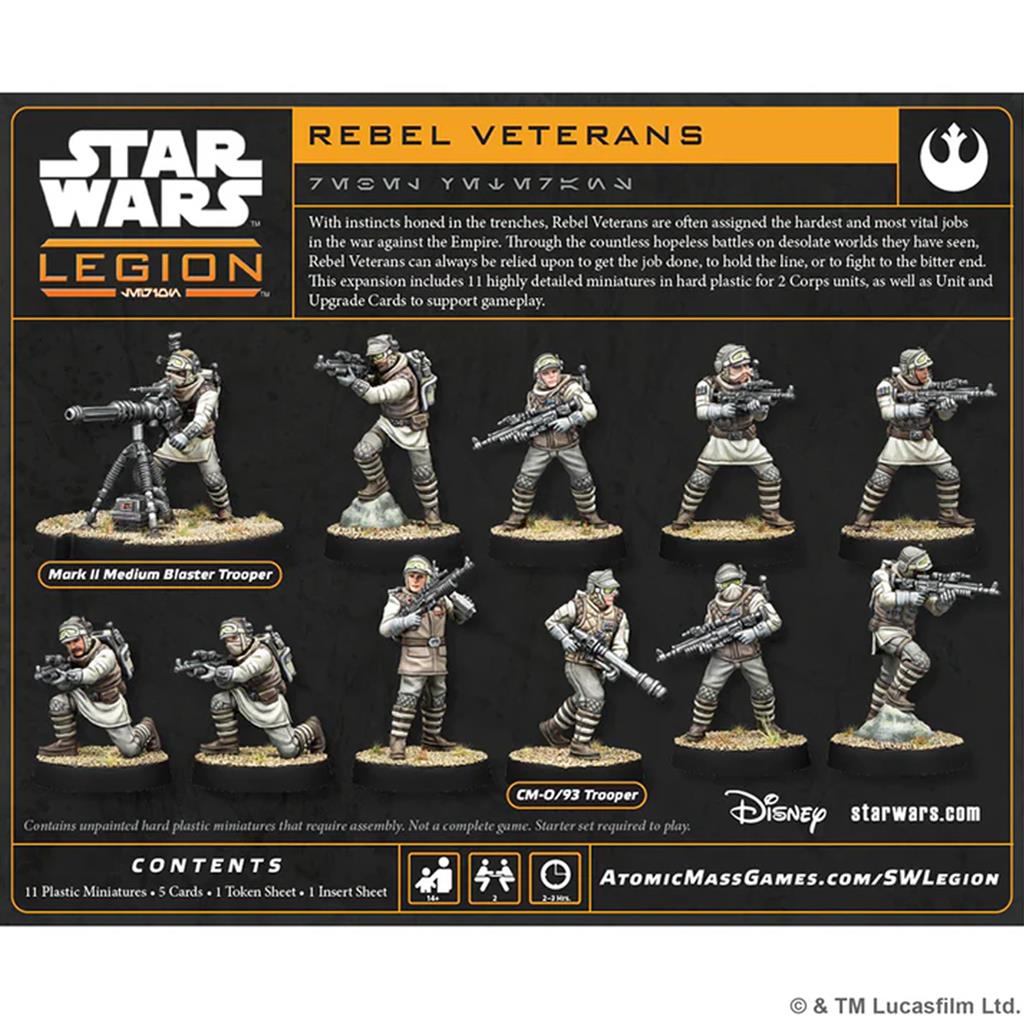 Star Wars Legion Rebel Veterans