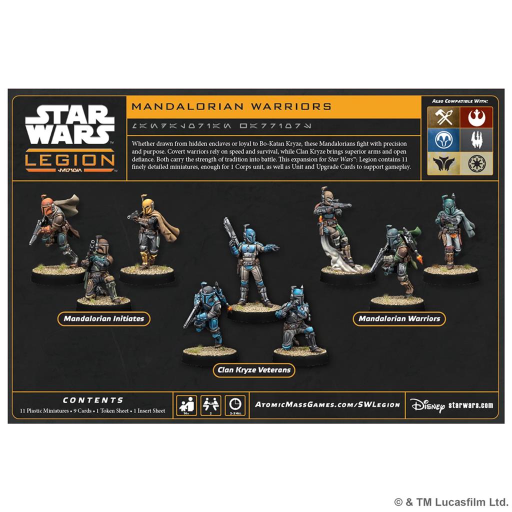 Star Wars Legion Mandalorian Warriors