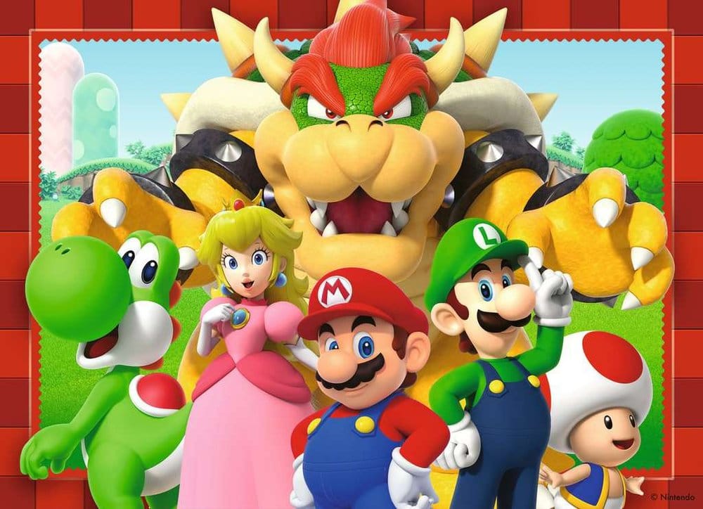 Super Mario 4-Pack Time for Mario! (4x100 Brikker)